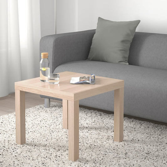 W17 Alder: Solid Wood Side & Coffee Table, Minimalist Handcrafted Accent Furniture