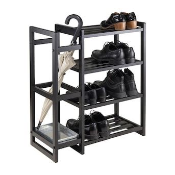 Umbrella Stand with Shoe Rack