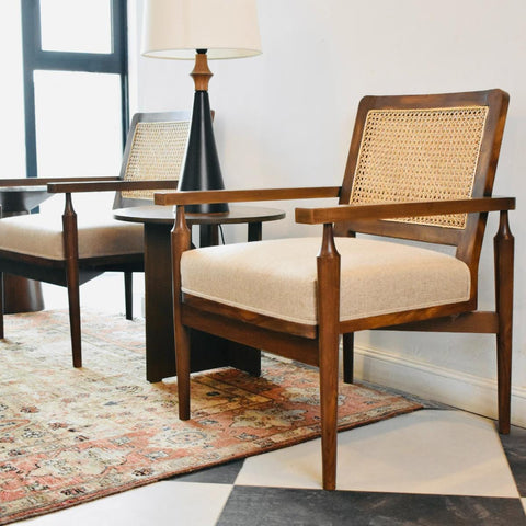 R46 PureWeave: Rattan Lounge  Chair