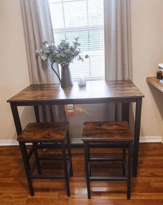 H72 UrbanRise: Wooden Bar Table