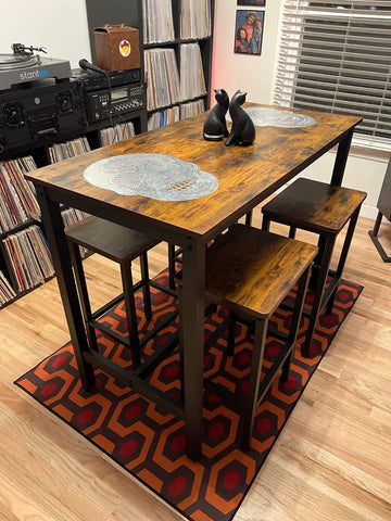 H72 UrbanRise: Wooden Bar Table