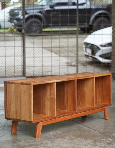 W128 Bravon Console:Modern Industrial Media Unit