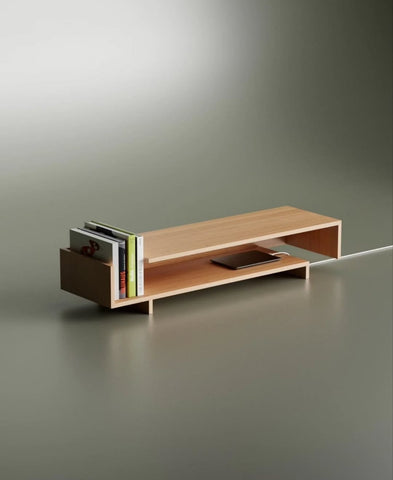 W133 Veneza Rack:Modern Industrial Media Unit