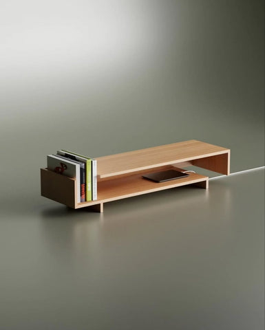 W133 Veneza Rack:Modern Industrial Media Unit