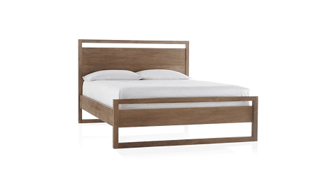 W96 Dormo: Solid Wood Bed