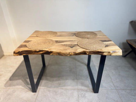 L03 Heartline:  Live Edge Dining Table