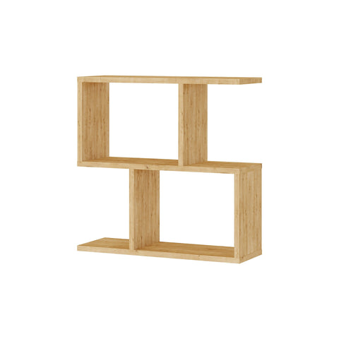 S Style Solid Wooden Side Table