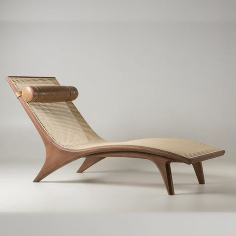 R43 Lino Chair: Rattan Lounge Chair