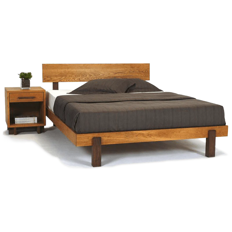 W94 Root: Solid Wood Bed