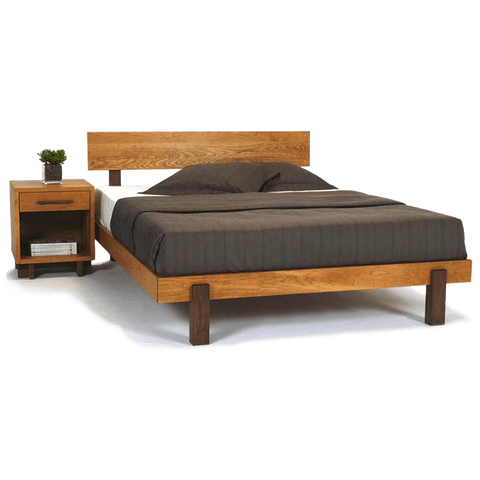 W94 Root: Solid Wood Bed