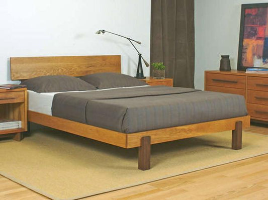 W94 Root: Solid Wood Bed