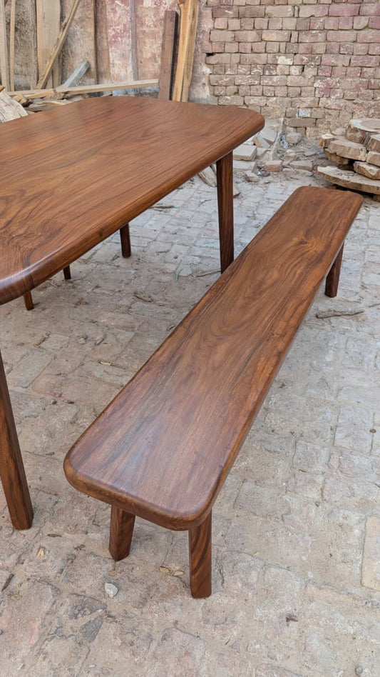 W148 Slate: Modern Bench