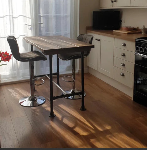 H73 CedarHigh: Wooden Bar Table