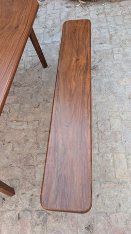 W148 Slate: Modern Bench