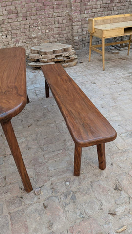 W148 Slate: Modern Bench
