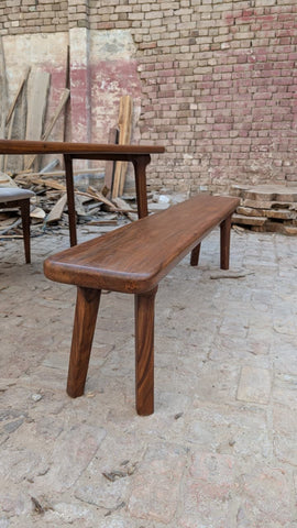 W148 Slate: Modern Bench