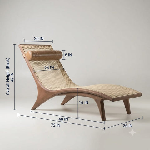 R43 Lino Chair: Rattan Lounge Chair