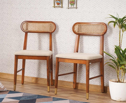 R48 ClassicWeave: Rattan Lounge Dinning Chair