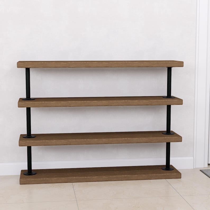 Navy Shoe Rack H82 Navro: Shoe Rack – Theruralgallery