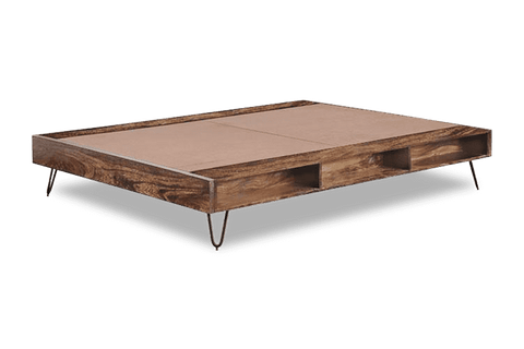 W92 Breeze: Solid Wood Bed