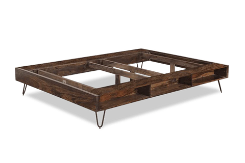 W92 Breeze: Solid Wood Bed
