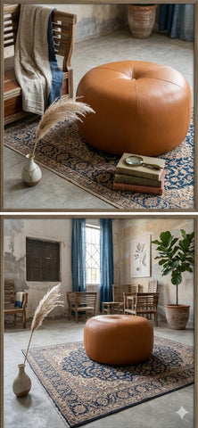 P37 Ottoman: Lounge Couch,Soft Sitting