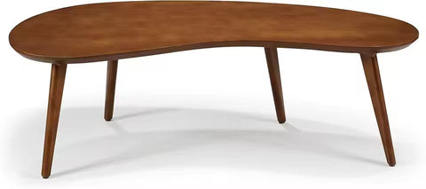 W19 Elmstone: Solid Wood Centre Table, Rustic Minimalist Living Room Furniture