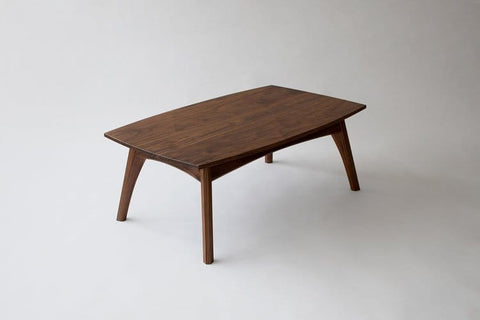 W20 Summerwood: Solid Wood Centre Table, Rustic Minimalist Living Room Furniture
