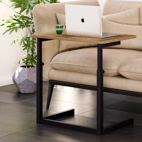 Portable Wooden Laptop C Table Desk