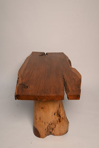 L41 Leaf line: Solid Wood Dinning Table With Wooden Legs