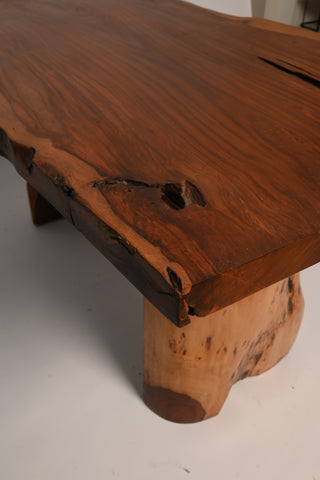 L41 Leaf line: Solid Wood Dinning Table With Wooden Legs