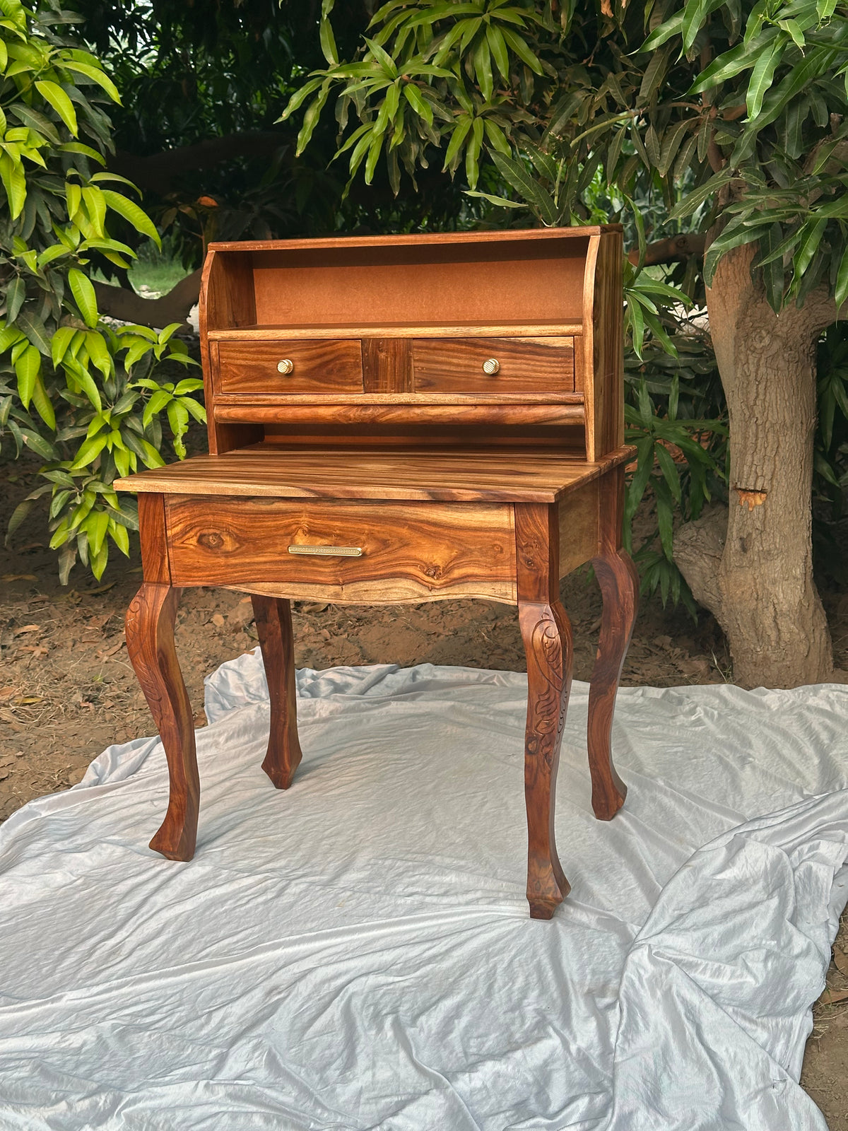 W24 Aura: Wooden Study Table, Office Table, Workstation