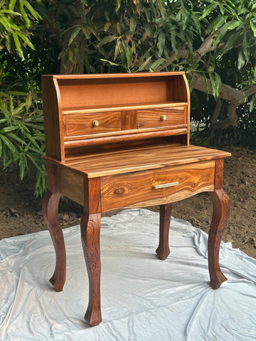 W24 Aura: Wooden Study Table, Office Table, Workstation