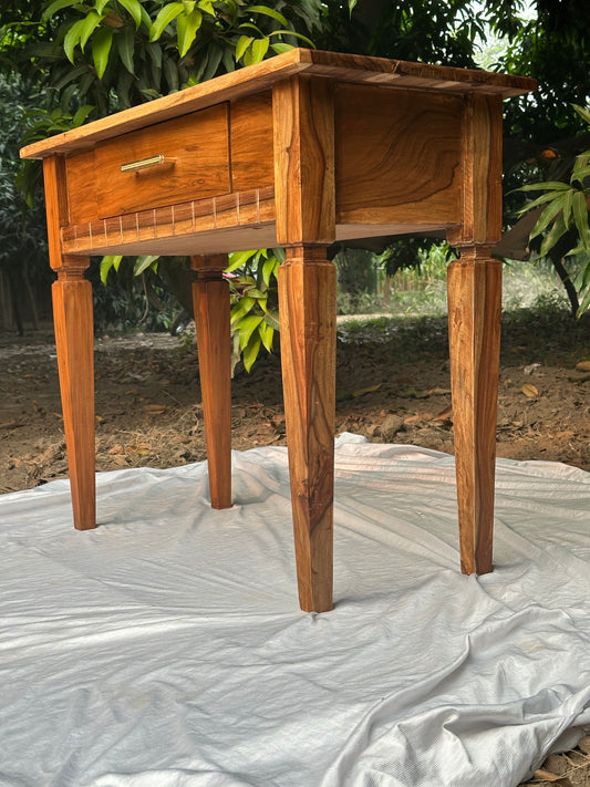 W25 Calm: Wooden Study Table, Office Table, Workstation