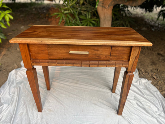 W25 Calm: Wooden Study Table, Office Table, Workstation