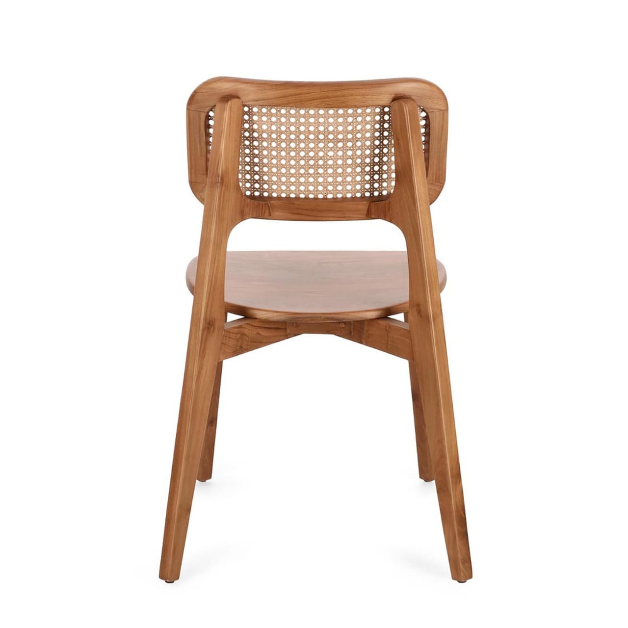 	Kora Bamboo chair styled at a dining table