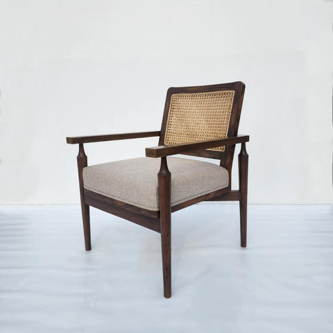 R46 PureWeave rattan lounge chair by The Rural Gallery