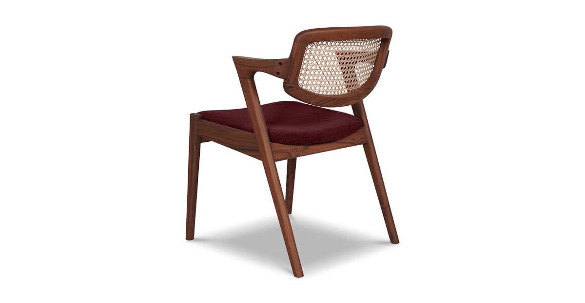 R47 CanoraWeave Sheesham wood chair with woven cane seat