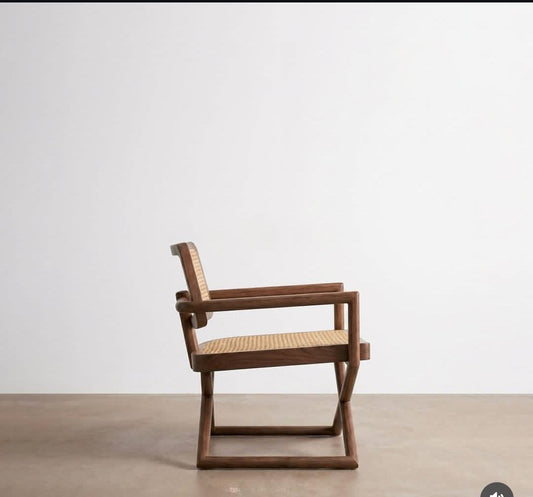 R53 Birch cane chair