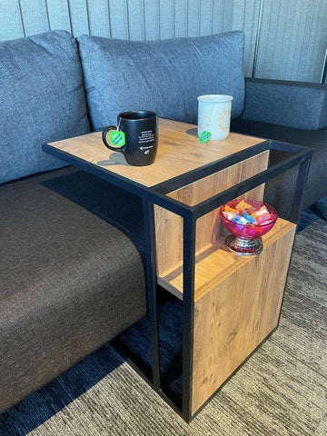 Modern End Wooden Coffee table