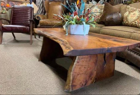 Live Edge Rustic Center Table