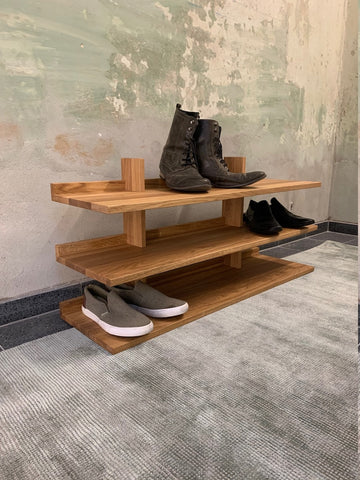 Solid wood Shoe Stand, Shoe Rack, Shoe Storage, Shoe Shelf