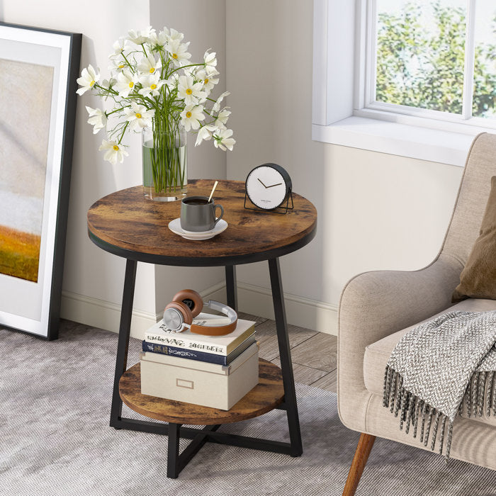 Tall Frame End Table Side Table