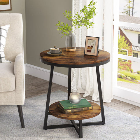 Tall Frame End Table Side Table