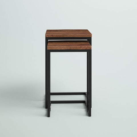 Solid Wood Top Nesting Tables