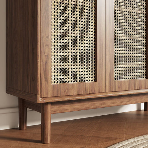 R42 TerraRack: Rattan Shoe Rack