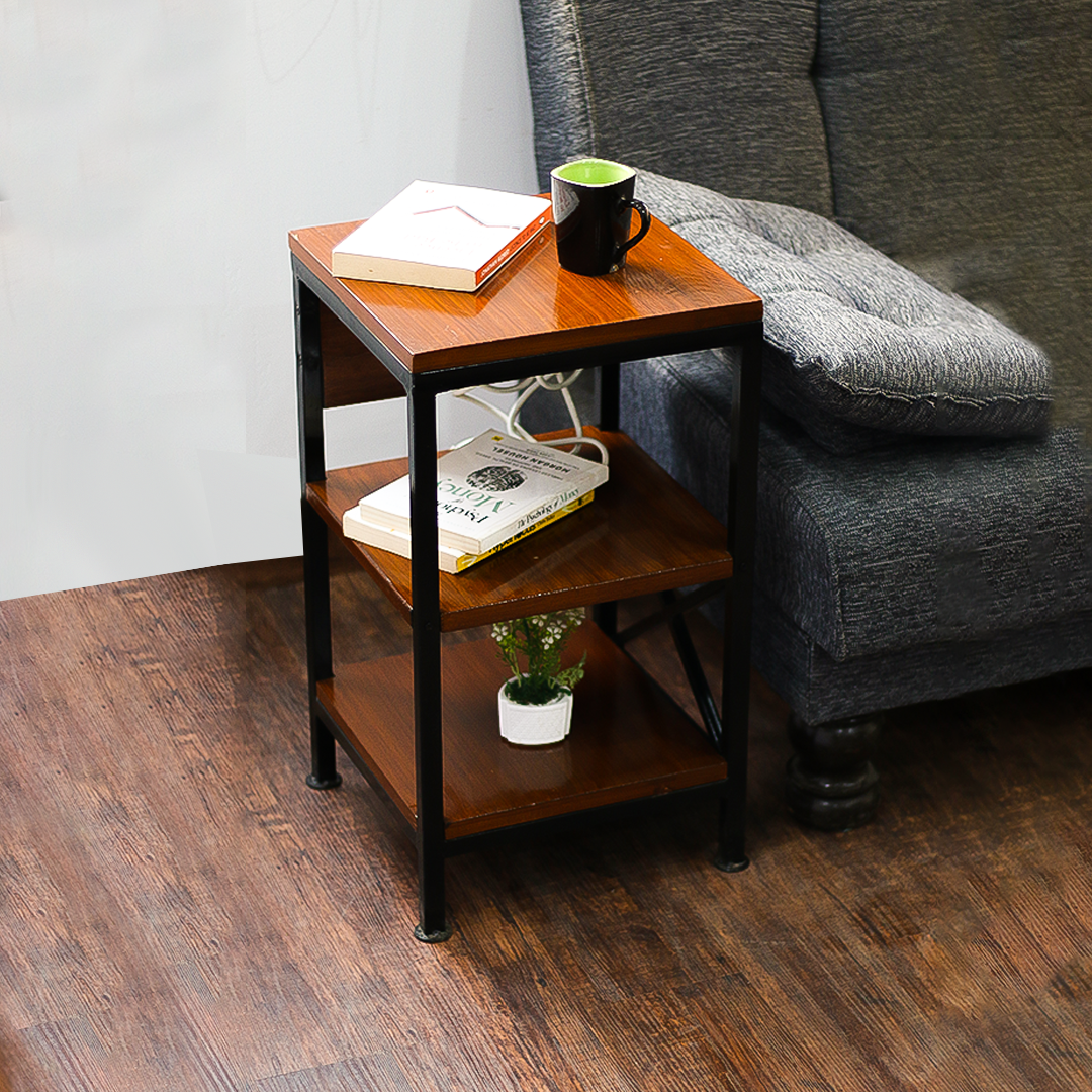 Side Table Power H26 Bolt:Side Table with Power Outlet – Theruralgallery