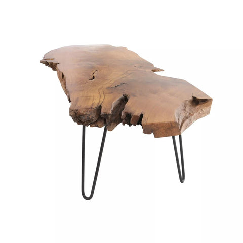 Wudra live edge table matte finish variant