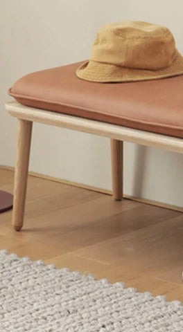 accent bench styled interior