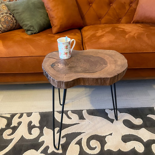 Live Edge Wooden Coffee Table